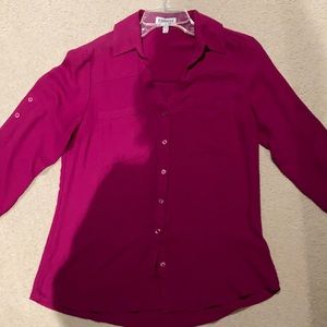Fushia Blouse
